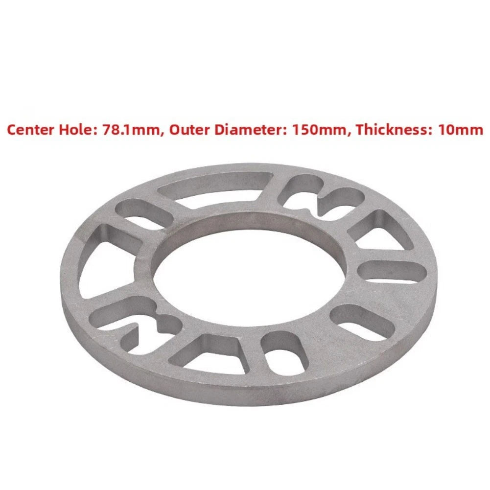 4Pcs 10mm Alloy Aluminum Wheel Spacers for 4 or 5 Stud Cars