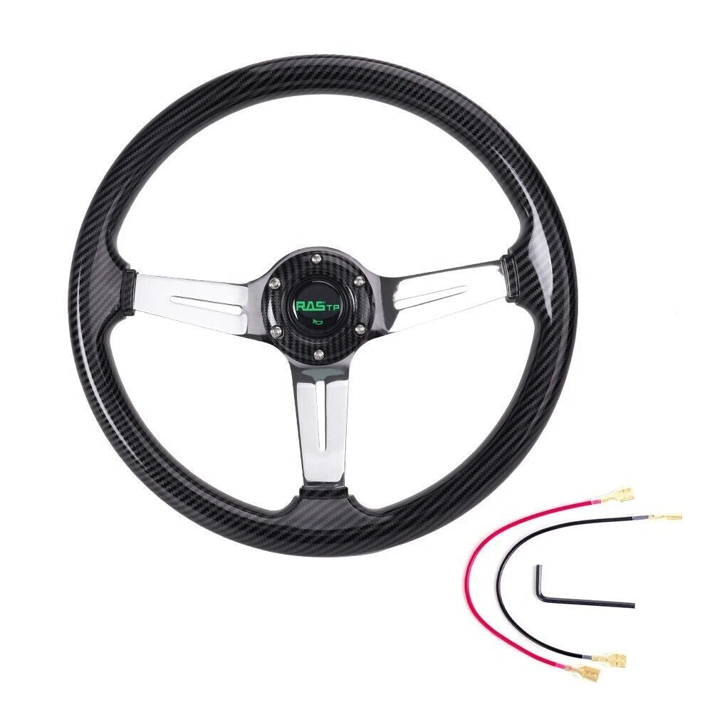 14 Inch Acrylic Steering Wheel for EZGO TXT/Club Car/Yamaha