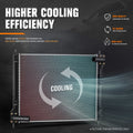 Aluminum Cooling Radiator DPI-13661 for Nissan Juke Sentra (2015–2019)