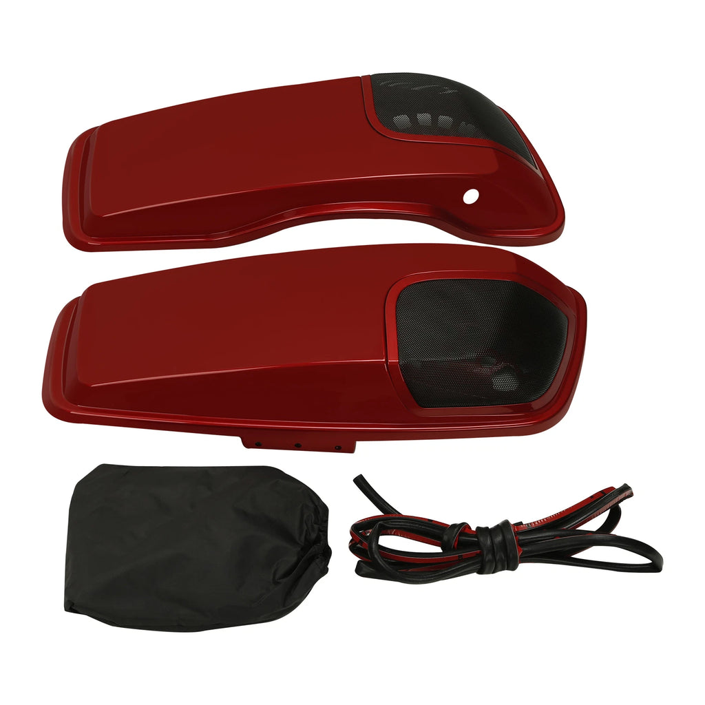 Saddlebag Lid Speaker Cutout Grill for Harley Electra Glide (2014–2024)