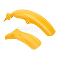 Set of 2 Front & Rear Fenders for Suzuki JR50 (1978–1999) Yellow Guards