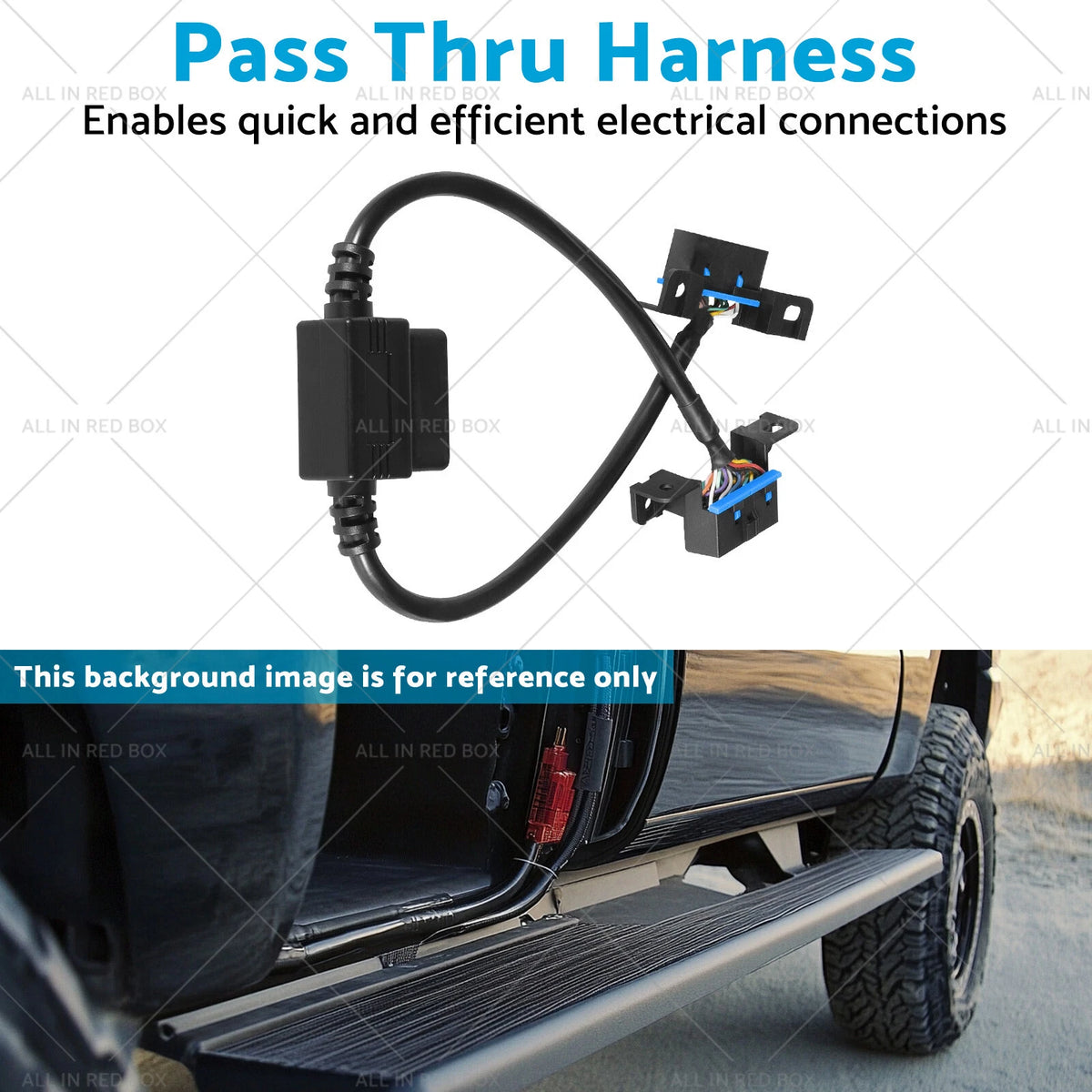 Pass Through Harness for Ford Cadillac Chevrolet GMC (1998–2019) 76127-O1A