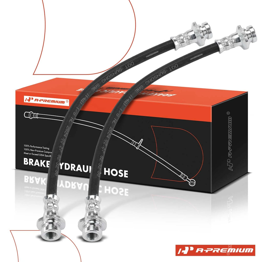 2X Brake Hydraulic Hose for Nissan Sentra Versa Cube