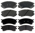 Set of 4 Ceramic Brake Pads for Elantra Tucson Sportage (2011–2021)