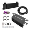 Universal Aluminum 10-Row Oil Cooler for 10AN Transmission Engine (2010–2020)
