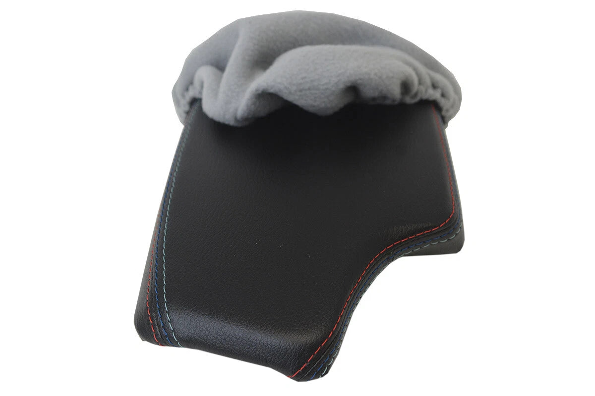 Armrest Cover Protector for BMW F30 (2014–2018) Gray Fleece