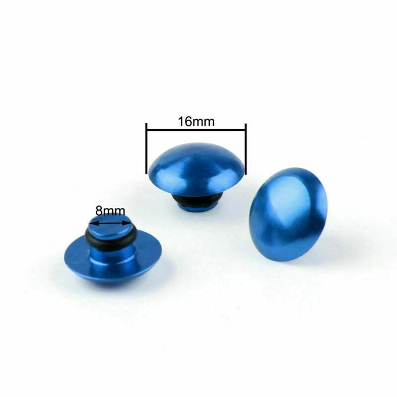 M10 Hex Socket Bolt Screw Nut Head Cover Cap for Universal Motorcycle (All Years)
