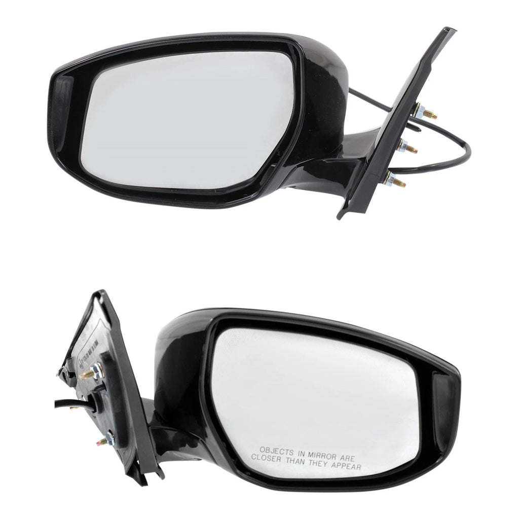 Power Mirrors for Nissan Maxima (2016–2020) Left & Right Textured Black