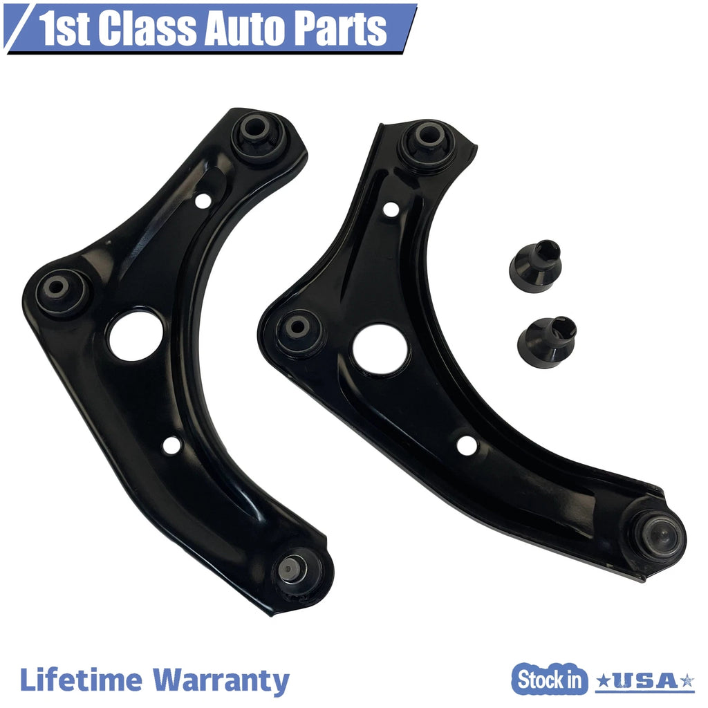 2X Front Lower Control Arm Kit for Nissan Versa (2012–2019) / Versa Note (2014–2019)