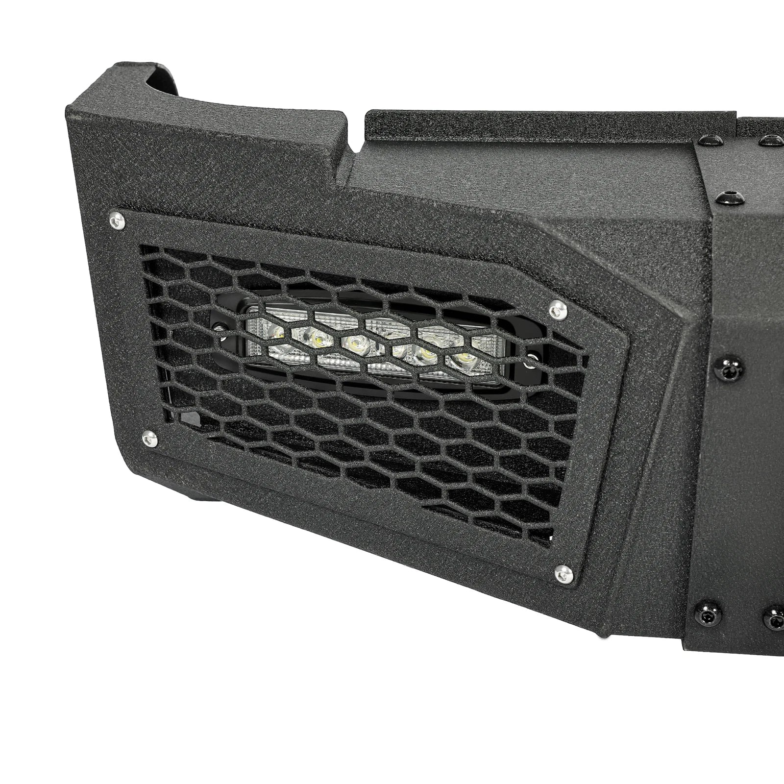 Steel Front & Rear Bumper with Winch & LED Light for Dodge Ram 2500 3500 (2019–2023)