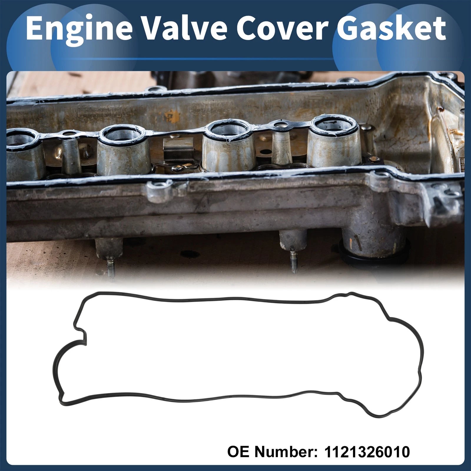 Engine Valve Cover Gasket for Toyota Auris (2006–2012) No. 1121326010