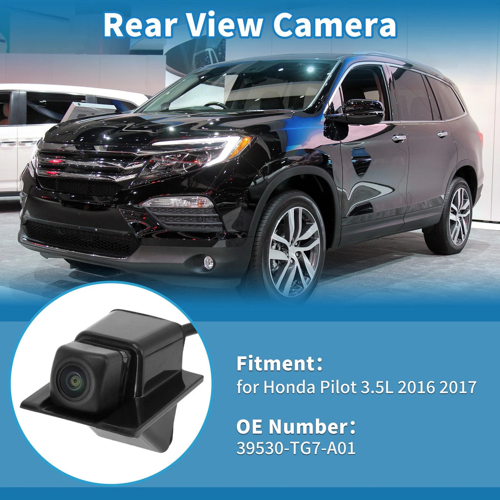 Rear View Park Assist Backup Camera 39530-TG7-A01 for Honda Pilot (2016–2017)