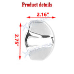 4PCS Silver Door Lock Covers for Tesla Model 3/Y (2017-2024)
