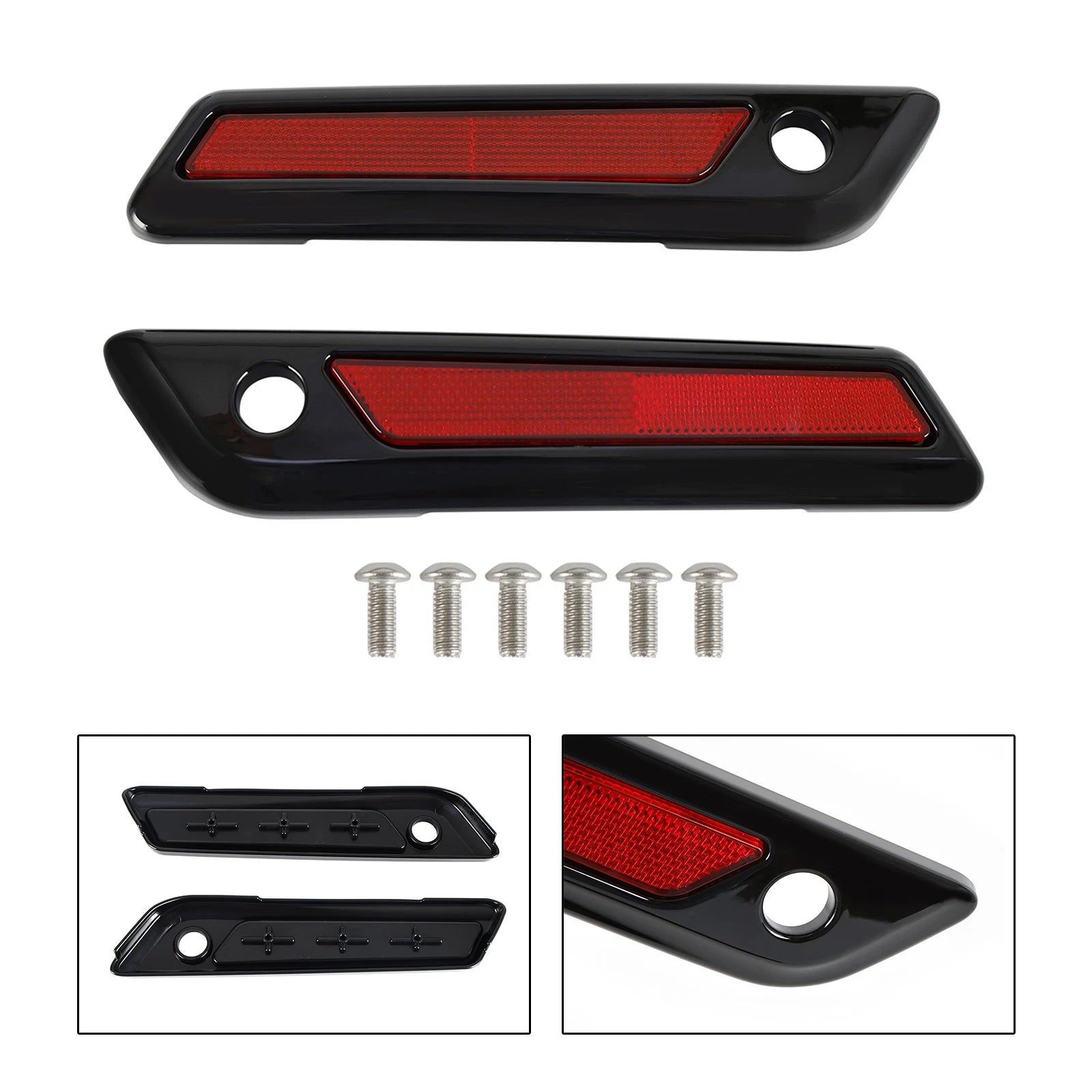 Luggage Saddlebag Latch Cover Lid for Harley Touring Road Glide King (2014–2023)