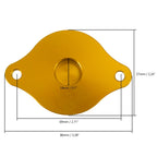 Gold Starter Cover for Honda Monkey Z125, Dax ST125, Grom MSX125 (2022–2023) T9