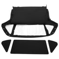 Soft Top for MG Midget (1970–1980) - Black Vinyl, 3 Plastic Windows