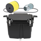 Air Filter Box + Lid Cap & Seal w/ Clip for Honda Foreman 400 TRX400FW (1995–2003)