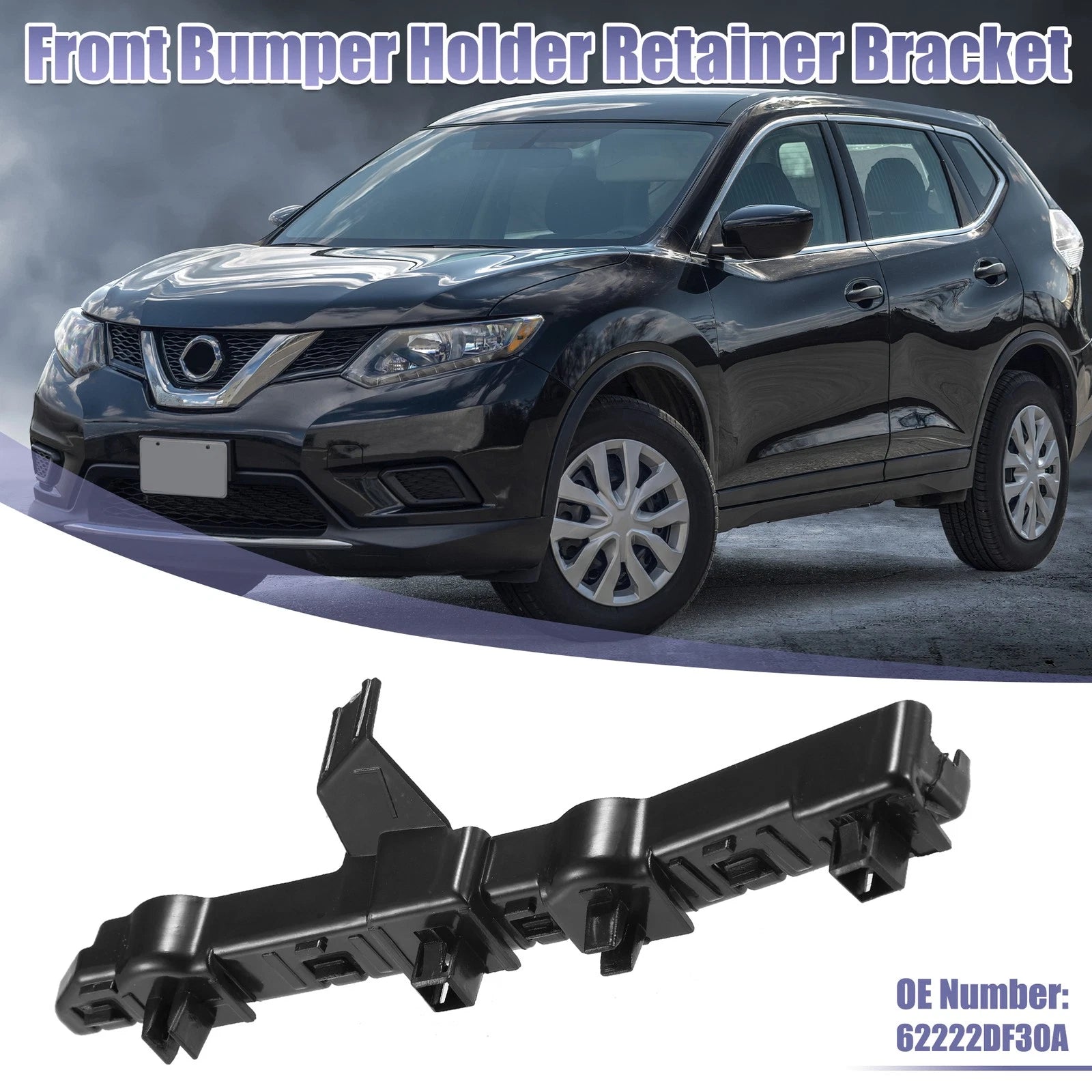 Front Left Bumper Mounting Bracket No. 62223DF30A for Nissan Rogue Sport (2017–2021)