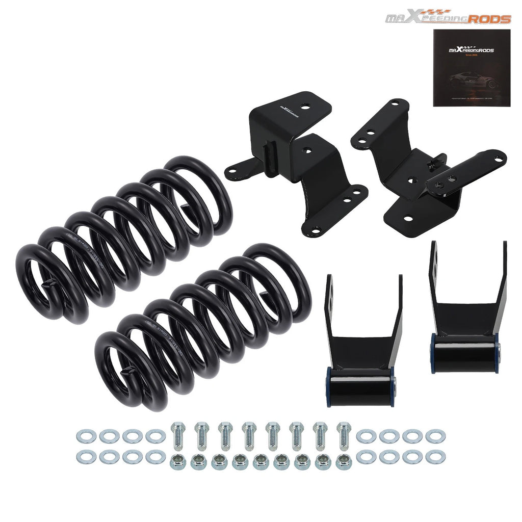 Lowering Spring Kit 2" Front 4" Rear for Chevrolet C10/GMC C15 (1973–1987)