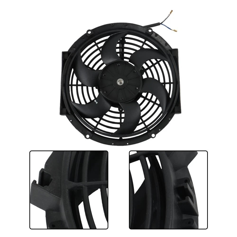 10 Inch 12V Universal Cooling Fan Assembly for Radiators