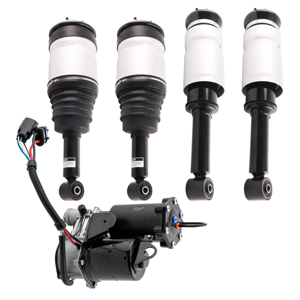 5PCS Air Shock Struts & Air Pump Kit for Range Rover Sport (2005–2013) LR045251