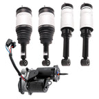 5PCS Air Shock Struts & Air Pump Kit for Range Rover Sport (2005–2013) LR045251