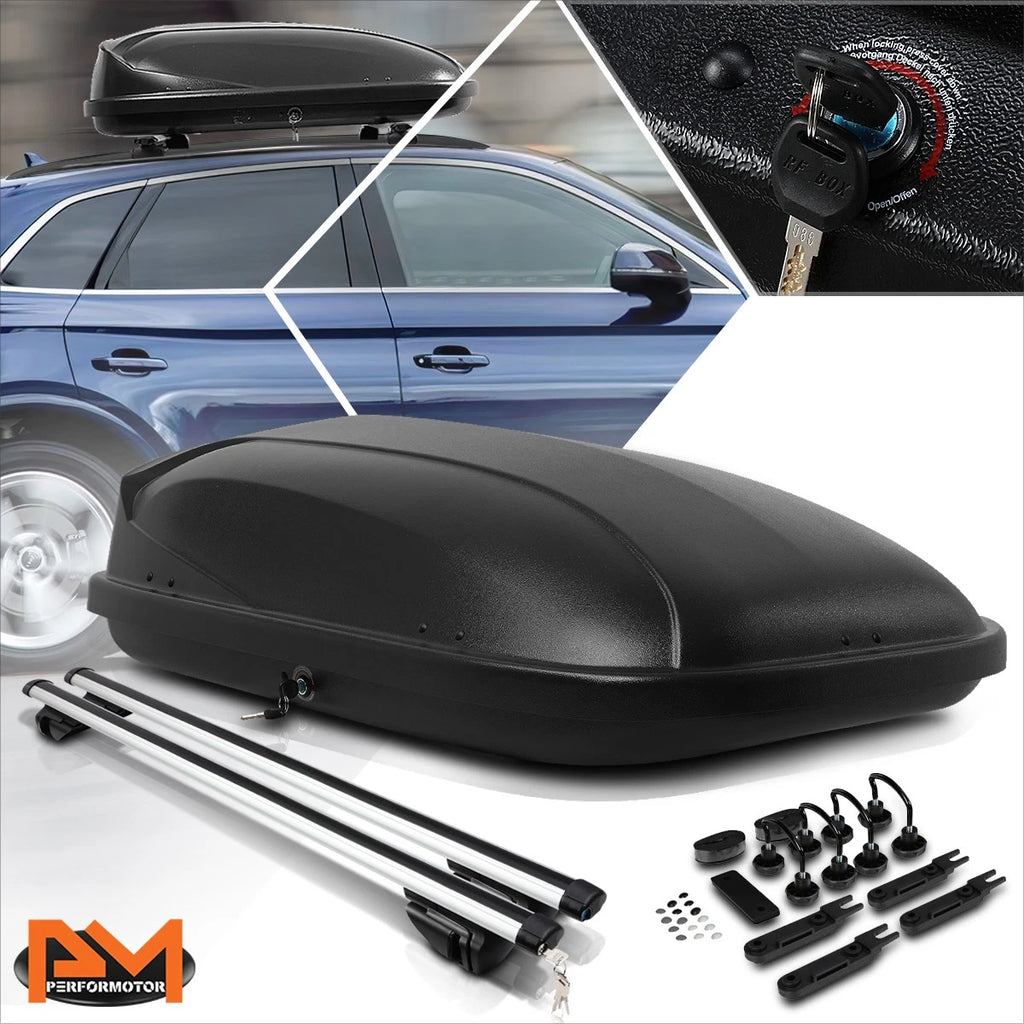 Adjustable Aluminum Cross Bar Roof Rack for Universal Fit (120cm)