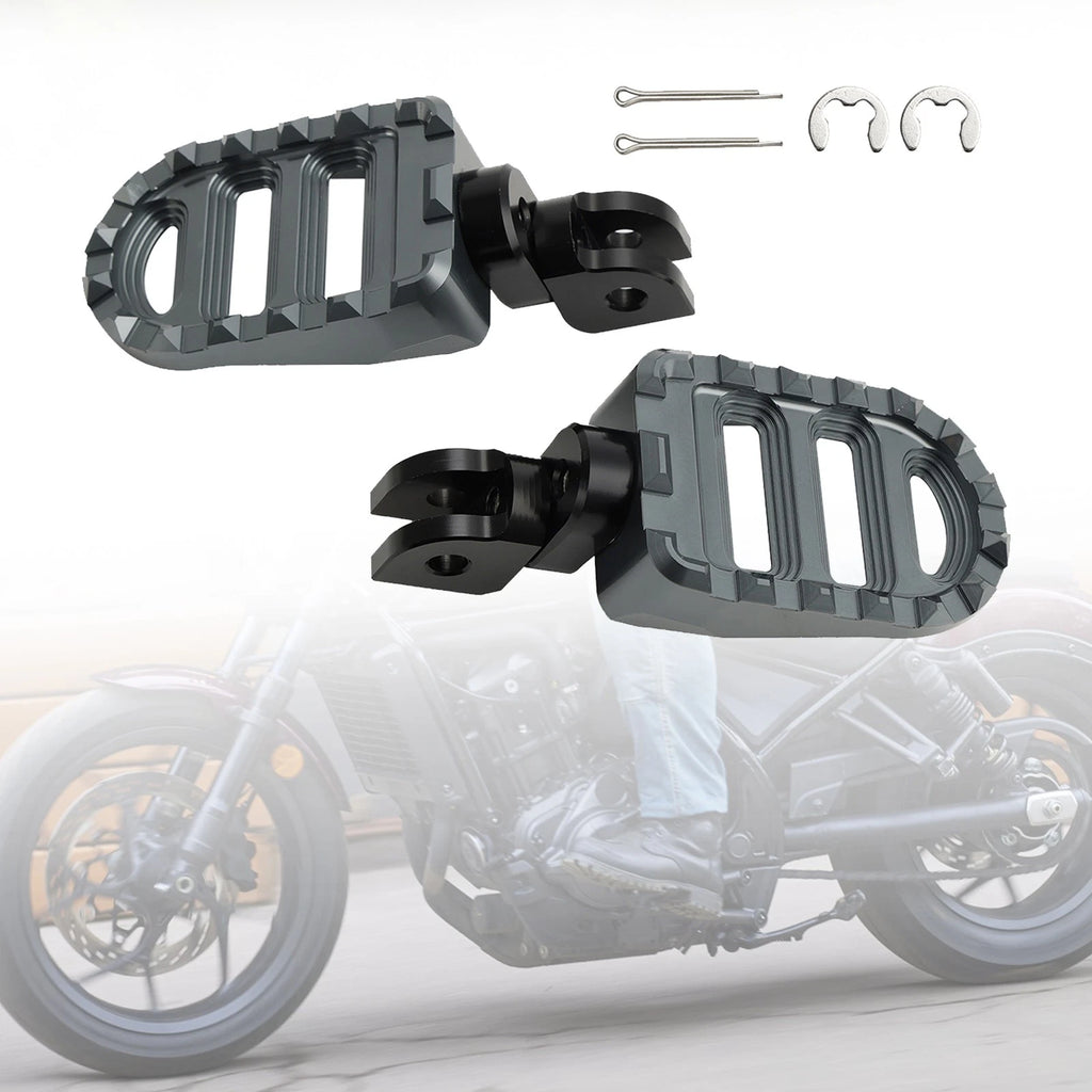 Front Footrests Foot Pegs for Rebel 1100 CM1100 CMX 1100 DCT/MT (2021–2023)