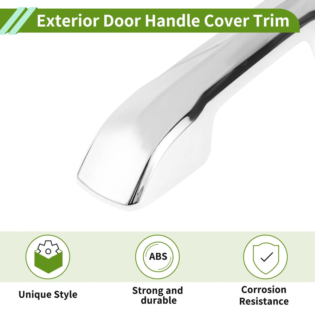 Set of 1 Exterior Door Handle Cover Trim for Toyota Tacoma (2024–2025) ABS