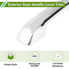 Set of 1 Exterior Door Handle Cover Trim for Toyota Tacoma (2024–2025) ABS