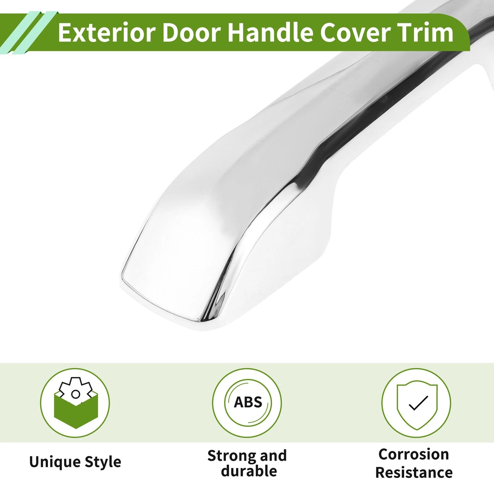 Set of 1 Exterior Door Handle Cover Trim for Toyota Tacoma (2024–2025) ABS