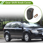 Dodge Journey Gear Shift Knob Cover 11-20 Black Carbon Fiber