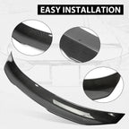 Rear Trunk Spoiler for Infiniti Q50 (2014–2024) Carbon Fiber PSM Style