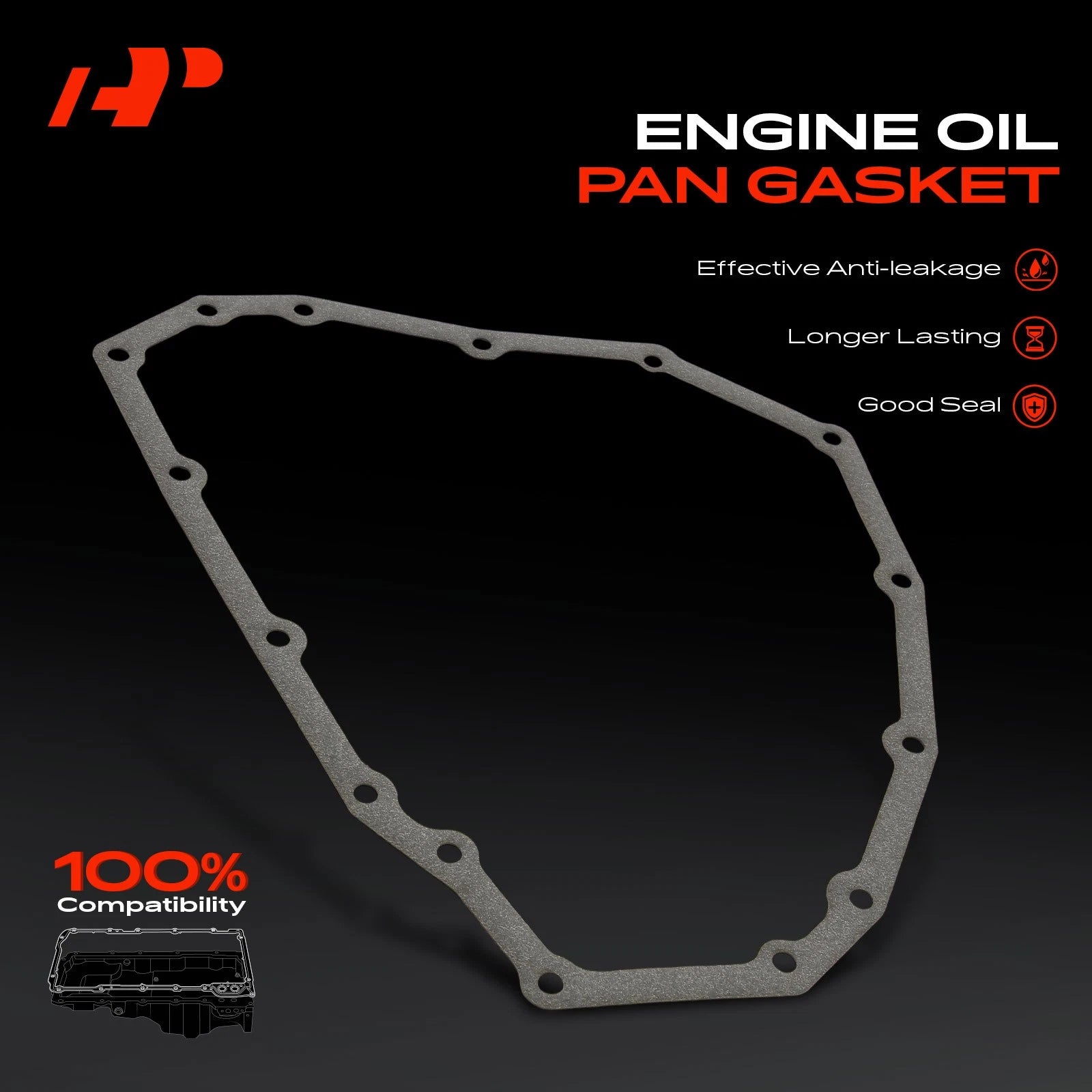 Transmission Oil Pan Gasket for Nissan Sentra, Versa, Versa Note (2013–2019)