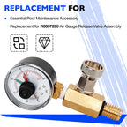 Pressure Gauge Air Relief Valve for Jandy CV CL DEV