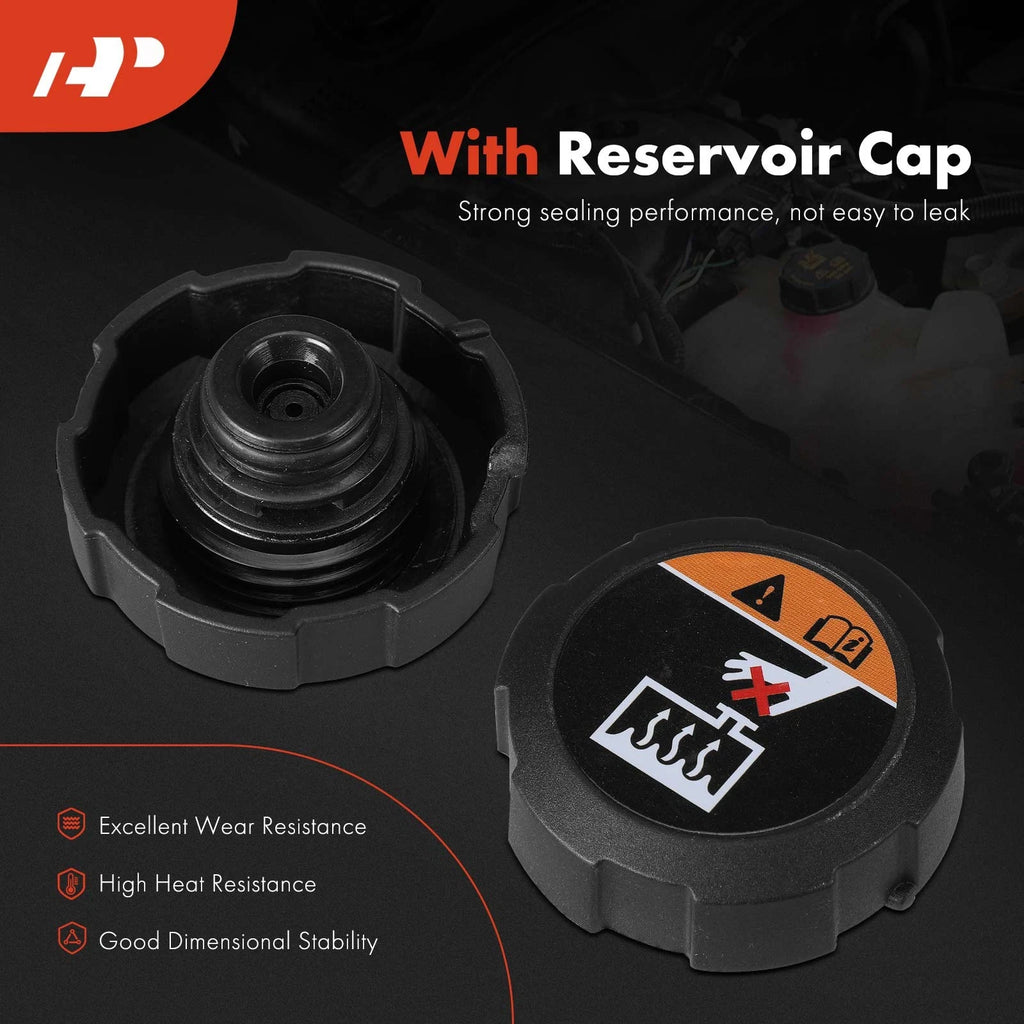 Engine Coolant Reservoir with Cap for Kia Sorento Hyundai Tucson (2011–2020)