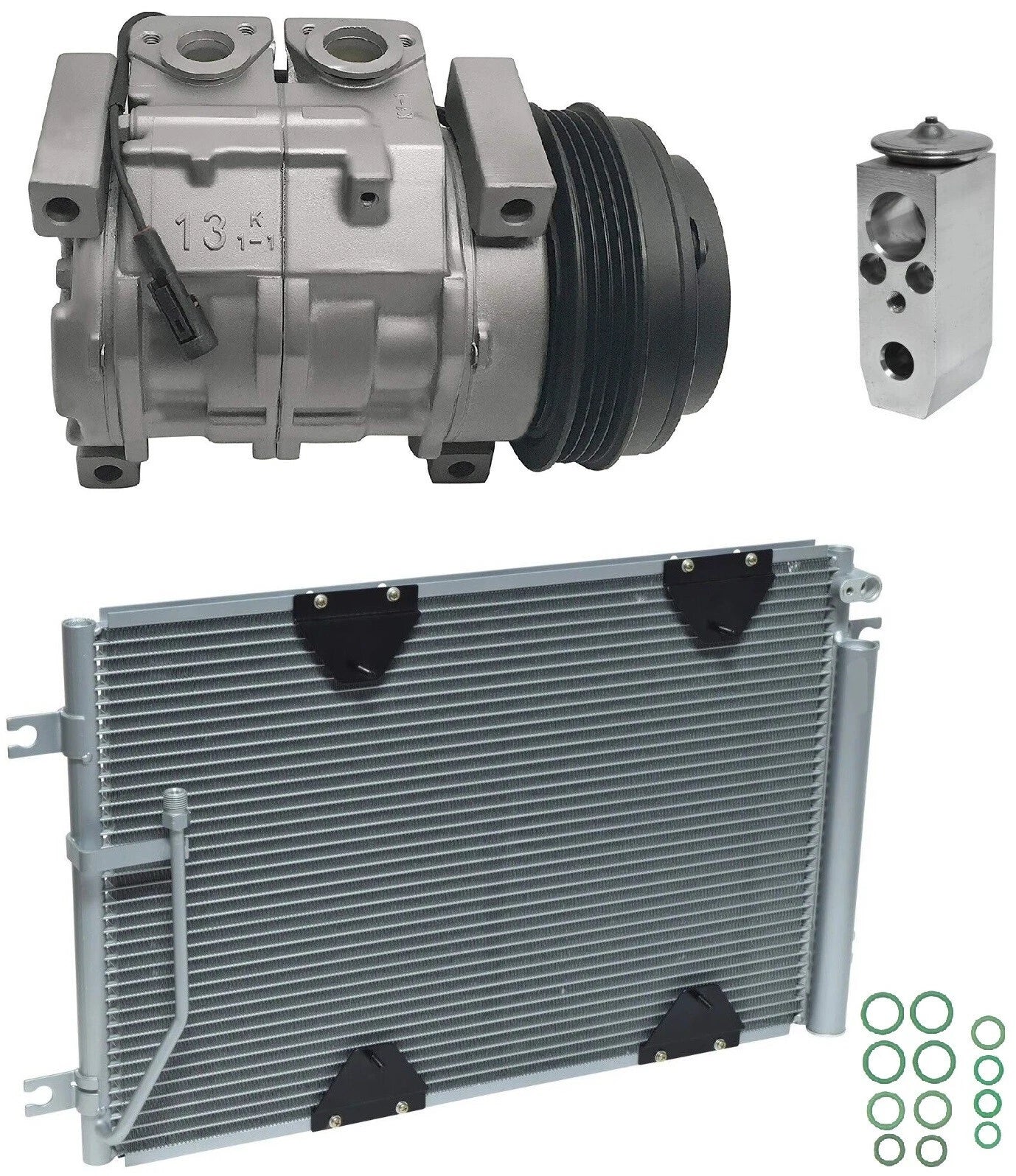 AC Compressor Kit With Condenser for Suzuki Grand Vitara 2.5L (2004–2005)