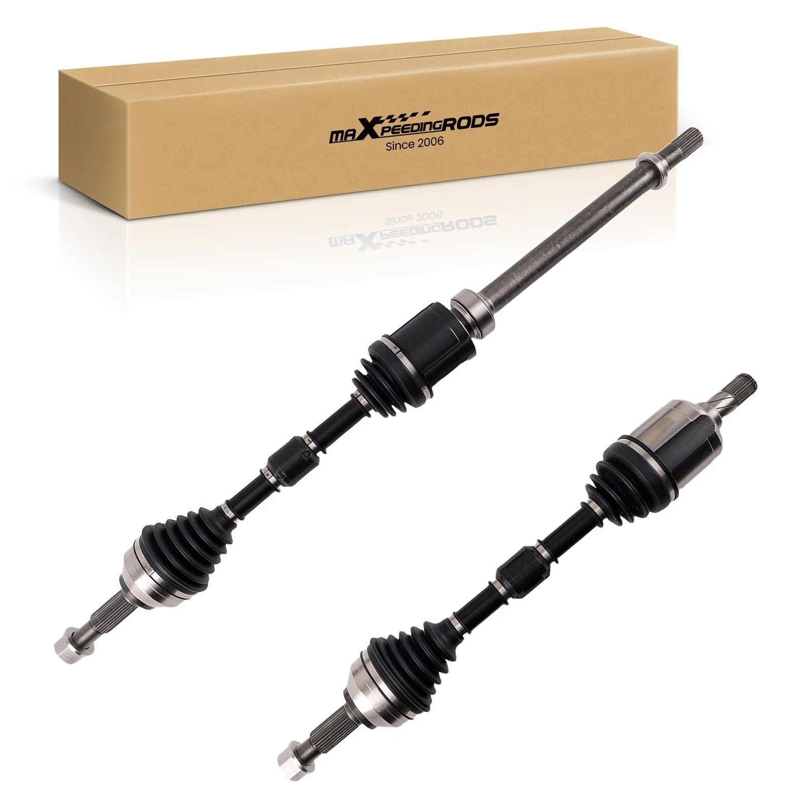 Front CV Axle Shaft Assembly Pair for Nissan Rogue (2007–2013)