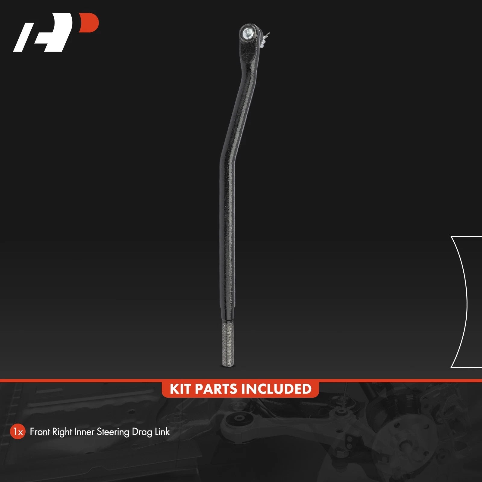 Front Right Inner Drag Link for Ford F-250 F-350 Super Duty (1999–2004)