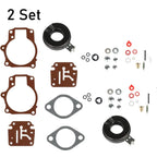 Set of 2 Carburetor Kits for Johnson Evinrude 396701 (25-48HP)