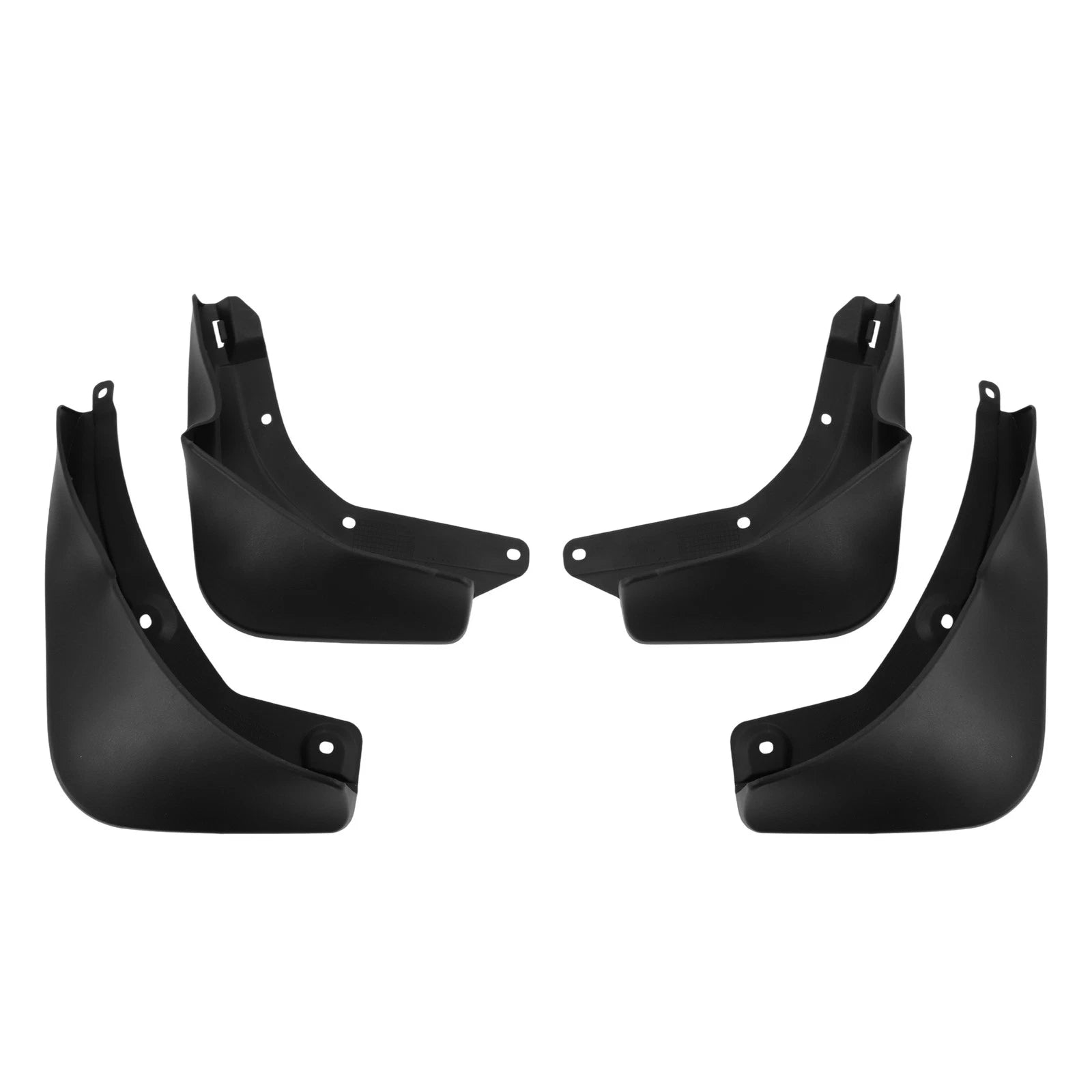 Set of 2 Mud Flaps Splash Guards for Mercedes-Benz EQC (2021–2023)