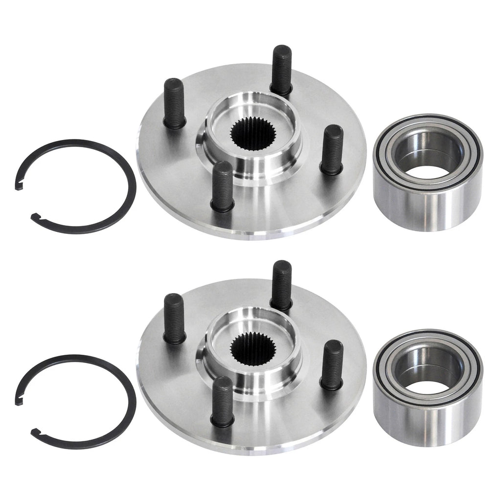 2pcs Front Wheel Bearing & Hub 518514 for Saturn SC1 SC2 SL SL2 SW1 SW2 (1991–2002)