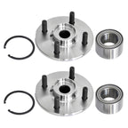 2pcs Front Wheel Bearing & Hub 518514 for Saturn SC1 SC2 SL SL2 SW1 SW2 (1991–2002)