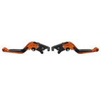 2X Folding Extendable Brake Clutch Levers for Kawasaki ZX1400/ZX14R/ZZR1400 (2006–2017)