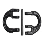 2X 1/2" Tow Hitch Hammer Lock Chain Connector Coupling Link 12000lbs