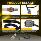 2 Oxygen Sensors for Honda Accord Odyssey Pilot Ridgeline Acura MDX (2003–2020)