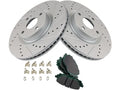 Front Brake Pad and Rotor Kit for Mazda MX5 Miata (2016–2019) PP795PY