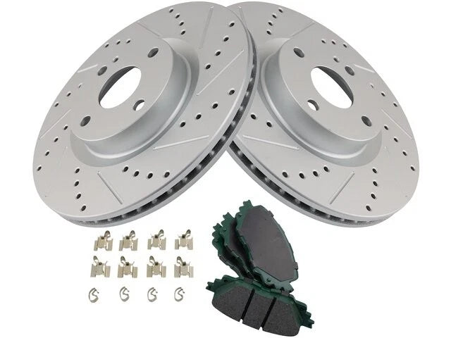 Front Brake Pad and Rotor Kit for Mazda MX5 Miata (2016–2019) PP795PY