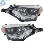 Set of 2 Headlights for Toyota Corolla (2014-2016)
