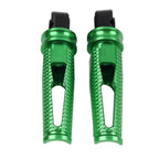 Green Foot Pegs Rear Passenger Footrests for Yamaha YZF R1 R6